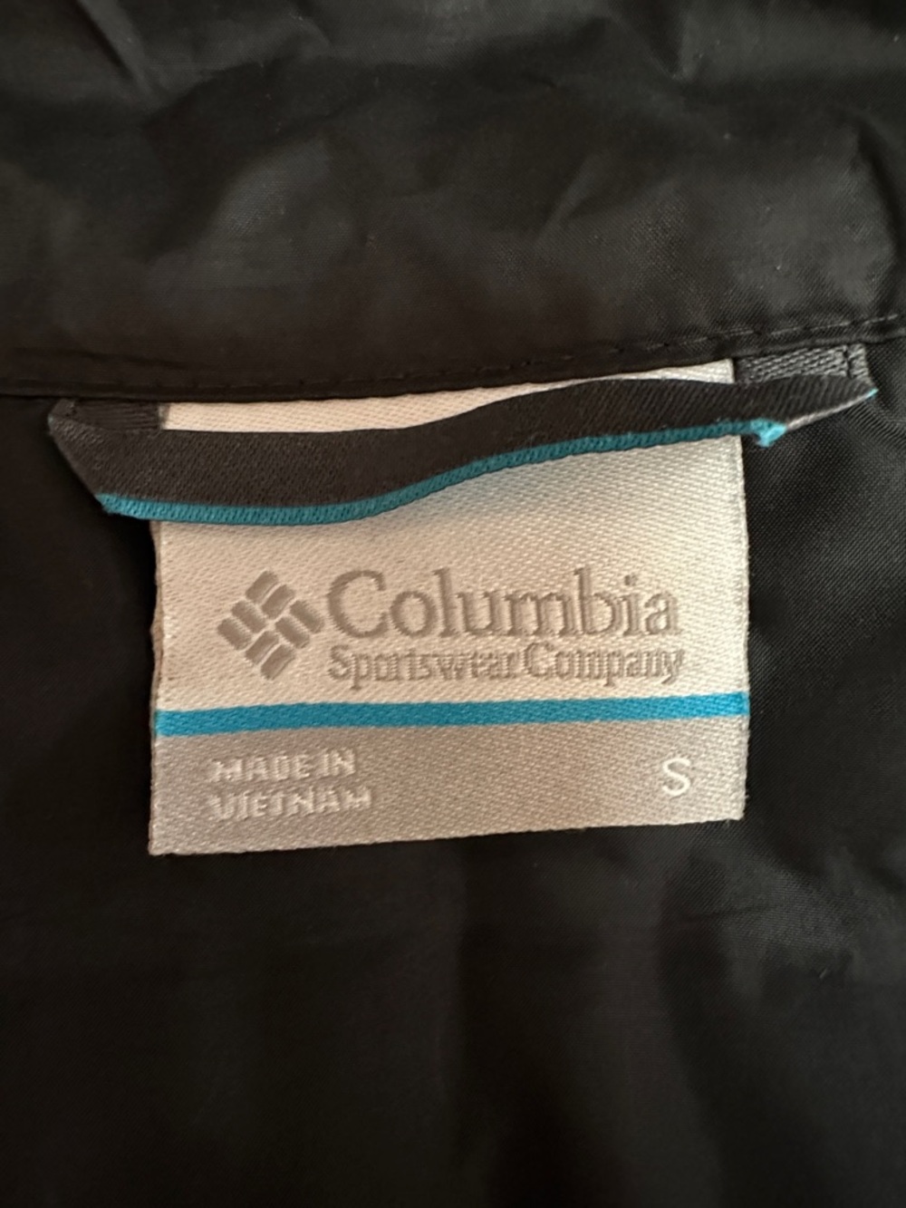 Columbia Womens Black Quilted Packable Puffer Jacket. Size Small. Zip Front - Picture 4 of 9